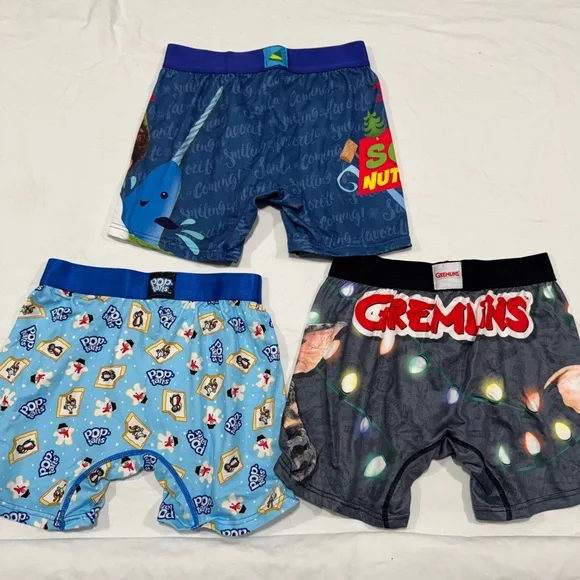Men’s Christmas Boxer Briefs-Set of 3 - Picture 5 of 5